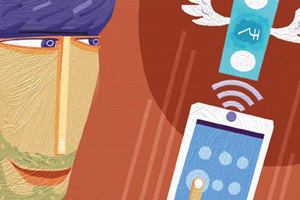 Unified Payment Interface (UPI) objective is to transform India into a cashless economy while making transaction simple for consumers. It enables all bank account holders to send and receive money from their smartphones by creating a Virtual Payment Address (VPA) of their choice and link it to any bank account. (Illustration: C R Sasikumar)