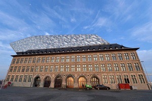 Just months before completion, Hadid died suddenly at 65. The Port House adds to her legacy of eye-catching buildings around the world, including the Guangzhou Opera House in China and the London Aquatics Centre built for the 2012 Olympics. (Reuters) Just months before completion, Hadid died suddenly at 65. The Port House adds to her legacy of eye-catching buildings around the world, including the Guangzhou Opera House in China and the London Aquatics Centre built for the 2012 Olympics. (Reuters)