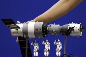 China recently successfully launched a second experimental space lab. Two astronauts were expected to join the lab later this month for month long stay and experiments. The main lab was expected to be ready by 2022. (Reuters)