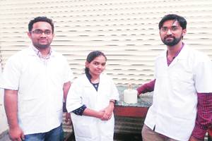 Electricity free equipment to tackle water contamination