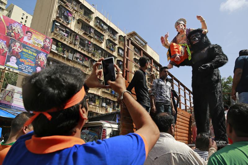 Ganesh Chaturthi, Ganesh Chaturthi 2016, ganpati bappa, ganesh chaturthi celebration, ganesh chaturthi photos, ganpati bappa photos, ganesh chaturthi 2016 photos, ganesh chaturthi mumbai, Lord Ganesha, ganesh chaturthi hyderabad, ganesh chaturthi jammu, ganpati festival, ganpati festival 2016, ganpati bappa images, ganpati bappa pics, vinayaka chaturthi, vinayaka chaturthi 2016, photos