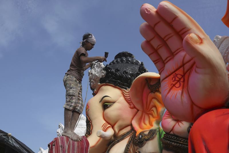 Ganesh Chaturthi, Ganesh Chaturthi 2016, ganpati bappa, ganesh chaturthi celebration, ganesh chaturthi photos, ganpati bappa photos, ganesh chaturthi 2016 photos, ganesh chaturthi mumbai, Lord Ganesha, ganesh chaturthi hyderabad, ganesh chaturthi jammu, ganpati festival, ganpati festival 2016, ganpati bappa images, ganpati bappa pics, vinayaka chaturthi, vinayaka chaturthi 2016, photos