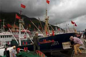 Taiwan's financial markets were closed because of the storm. (Reuters)