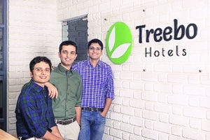 (From left) Treebo co-founders Kadam Jeet Jain, Sidharth Gupta and Rahul Chaudhary (From left) Treebo co-founders Kadam Jeet Jain, Sidharth Gupta and Rahul Chaudhary