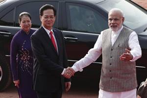 "During the visit, I will hold extensive discussions with Prime Minister Mr Nguyen Xuan Phuc. We will review complete spectrum of our bilateral relationship," Modi said. (Reuters)