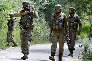 Earlier in the month, miltiants had entered a poilce pciket in Jammu & Kashmir's Kulgam, snatched rifles and fled away. (Representative image: PTI) Earlier in the month, miltiants had entered a poilce pciket in Jammu & Kashmir's Kulgam, snatched rifles and fled away. (Representative image: PTI)