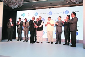 HDFC Bank managing director Aditya Puri took home the award for lifetime achievement, the youngest ever recipient to do so. HDFC Bank managing director Aditya Puri took home the award for lifetime achievement, the youngest ever recipient to do so.