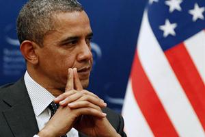 The Clinton camp announced today that Obama will make the case for his former secretary of state for three straight days in as many key battleground states. (Source: Reuters)
