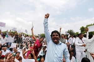 Various Dalit organisations fighting against "atrocities" on the community in Gujarat had announced "rail roko", under the banner of Rashtriya Dalit Adhikar Manch, at some places in the state today.(Representational Image: Reuters) Various Dalit organisations fighting against "atrocities" on the community in Gujarat had announced "rail roko", under the banner of Rashtriya Dalit Adhikar Manch, at some places in the state today.(Representational Image: Reuters)