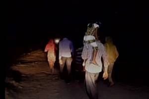 Following the unprovoked firing and ceasefire violation by the Pakistan rangers in Hiranagar sector of Jammu and Kashmir, the people residing in the border areas have been forced to migrate yet again to safer places. (Representative Photo by ANI)