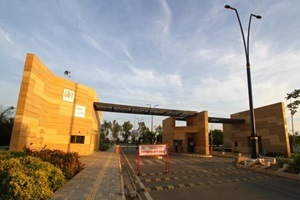 India's first smart city GIFT (Gujarat International Finance Tec-City) is being built on the dusty banks of the Sabarmati river in Gujarat. (IMAGE: GIFT) India's first smart city GIFT (Gujarat International Finance Tec-City) is being built on the dusty banks of the Sabarmati river in Gujarat. (IMAGE: GIFT)