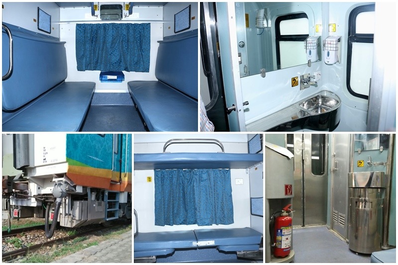 Indian Railways new trains, Suresh Prabhu Railway minister, Humsafar Express, Humsafar Express photos, Humsafar Express interior