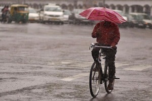 This year's monsoon left a five per cent rainfall deficiency, a bulletin from the department said. (Reuters)