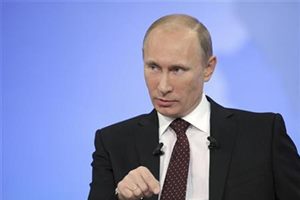 In response to his alleged role in the US presidential campaign, Putin said Moscow is "somewhat indifferent" to who will win the election, but it welcomes any intentions to normalise bilateral ties. (Reuters)