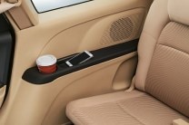  Third row also has cup holders for added convenience of the occupants 