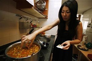Contending their hypothesis is contributory and needs further research, the experts highlight the fact that Chinese cuisine involves mostly braising, steaming and boiling rather than frying. (Reuters)