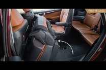  Captain seats in the 2nd row better than bench seats for comfort 