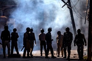 "Small arms bursts are beings fired by Pakistan Rangers in Abdullian village in the Suchetgarh sector in RS Pura," Deputy Commissioner Jammu Simrandeep Singh said. (Representative Image: AP)