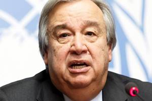 Portugal's former prime minister Antonio Guterres was poised to become the next secretary-general of the United Nations following a sixth straw poll by the Security Council, diplomats said today. (Reuters)