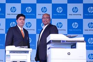 Parikshet Singh Tomar, Director, Printing Systems, HP Inc. India (Left) & Subin Joseph, Head of Office Printing Solutions, HP Asia Pacific (Right)