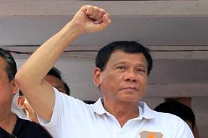 Philippine president to order review of defense pact with US