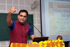 "This is an issue concerned with gender justice and gender equality. In a modern world, no society can dare to have discriminatory law for women. There should be complete equality between men and women. India is lagging behind," said RSS ideologue Rakesh Sinha. (Facebook) "This is an issue concerned with gender justice and gender equality. In a modern world, no society can dare to have discriminatory law for women. There should be complete equality between men and women. India is lagging behind," said RSS ideologue Rakesh Sinha. (Facebook)