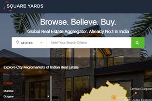 y portal Square Yards crossed one billion dollar in terms of total value of properties sold through its platform. (Website) y portal Square Yards crossed one billion dollar in terms of total value of properties sold through its platform. (Website)