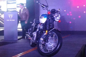 Triumph Launches Bonneville T100 At Rs 7.78 Lakh