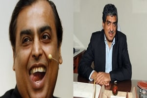 mukesh ambani, nandan nilekani, aadhaar, reliance jio, reliance, infosys, ambani, ambani jio, ambani aadhaar, ambani modi, narendra modi, nilekani infosys
