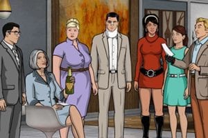 "The plan is to end Archer after season 10. I don't know that anybody has talked about that, but that is definitely my plan—to do 8, 9, and 10 and they're gonna be each shorter seasons of just eight episodes, and then wind it up. (Image Source: Twitter)