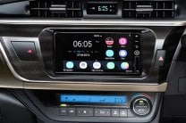  7 inch touchscreen infotainment system with Bluetooth is easy to use 