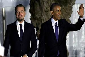 Barack Obama, Leonardo DiCaprio call for action against climate change
