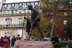 "Decision has been taken by the Ghanian Foreign Ministry that instead of locating it (statue) in the university, where youth is obviously more excitable...move it to a more safer place," Amar Sinha, Secretary (Economic Relations) in the Ministry of External Affairs, said in New Delhi. (Reuters)