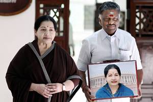 Panneerselvam, too, was an acting Chief Minister in 2001 and 2014 when Jayalalithaa had to step down because of adverse judicial verdicts. (Source: IE)