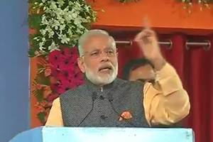 Narendra Modi, Bhopal, narendra modi bhopal, narendra modi in bhopal, modi in bhopal, sharya smarak, shaurya smarak in bhopal, modi news, pm news, pm modi news, uri attack, congress, rahul gandhi, khoon ki dalali, surgical strikes, seventh pay commission, orop, indian army, Modi, shaurya smarak, shaurya smarak sthal, shaurya smarak sthal bhopal, shaurya samarak, bjp, manohar parrikar, defence minister, india, pakistan, PM Modi, PM narendra Modi, financialexpress