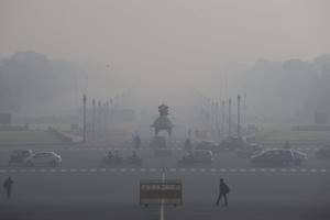 While a thick smog has enveloped the city, areas such as Anand Vihar, Chanakyapuri, Punjabi Bagh were some of the most polluted spots in the capital. (AP)
