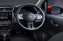  Steering mounted audio controls add to convenience of the driver 