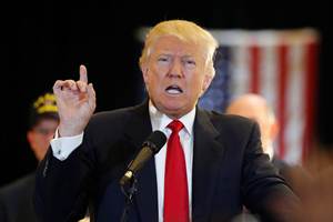 The "rigging," according to Trump, is largely the media's fault, although he's already claiming voting fraud and will probably complain of counting irregularities, too. (Reuters) The "rigging," according to Trump, is largely the media's fault, although he's already claiming voting fraud and will probably complain of counting irregularities, too. (Reuters)