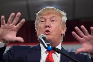 The good news is that if there’s one thing you can say for sure about Trump, it’s that he’s not ideological (Reuters) The good news is that if there’s one thing you can say for sure about Trump, it’s that he’s not ideological (Reuters)