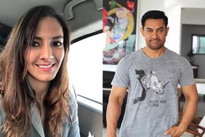 sports bio-pic, geeta phogat, geeta phogat film, movie on geeta phogat, movie on phogat sisters, aamir khan message to geeta phogat, dangal, amir khan new movie, amir khan new movie dangal, dangal review, latest news, news update, recent news, entertainment news, financial express, express news