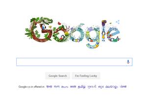 The doodle designed by Anvita put across the message of “enjoy every moment of your life”. Anvita loves drawing. (Image Source: Website)