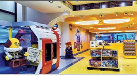 The creations on display at Lego’s new mega store in London are made from 1.7 million bricks and together weigh five tonnesThe creations on display at Lego’s new mega store in London are made from 1.7 million bricks and together weigh five tonnes The creations on display at Lego’s new mega store in London are made from 1.7 million bricks and together weigh five tonnesThe creations on display at Lego’s new mega store in London are made from 1.7 million bricks and together weigh five tonnes