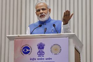 It was noted that a day after the announcement was made by PM Modi, his Twitter handle lost 3,13,312 followers according to the Twitter counter. (PTI) It was noted that a day after the announcement was made by PM Modi, his Twitter handle lost 3,13,312 followers according to the Twitter counter. (PTI)