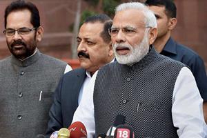 In a tweet, Yadav asked PM Modi why he doesn’t take actions against all the parties he believes are corrupt. (PTI)
