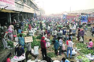According to Raj Kumar Bhatia, general secretary, chamber of the Azadpur Fruit and Vegetable Traders Association, the arrival of fruits and vegetables have declined by around 10-15% since the demonetisation was announced the past week. According to Raj Kumar Bhatia, general secretary, chamber of the Azadpur Fruit and Vegetable Traders Association, the arrival of fruits and vegetables have declined by around 10-15% since the demonetisation was announced the past week.