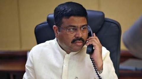 Union Petroleum Minister Dharmendra Pradhan said state governments as per law can conduct searches and such an action should be taken to its logical conclusion. (Reuters) Union Petroleum Minister Dharmendra Pradhan said state governments as per law can conduct searches and such an action should be taken to its logical conclusion. (Reuters)