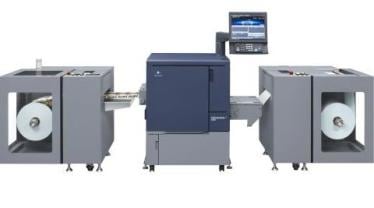 Bizhub PRESS C71cf is targeted as an optimum printing solution for small and medium size businesses in the label and packaging segment. (Konica Minolta)