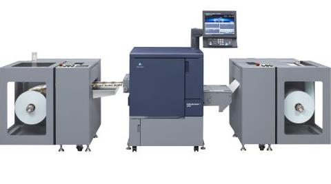Bizhub PRESS C71cf is targeted as an optimum printing solution for small and medium size businesses in the label and packaging segment. (Konica Minolta)