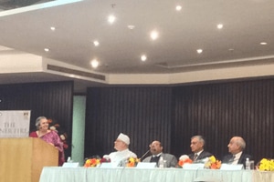 While welcoming the Chief Justice of India and other dignitaries, Mrs Sanaya Nariman, the wife of Justice RohintonNariman, shared some interesting insights about India's "tiny" Parsi community.