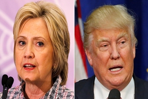 New poll shows Hillary Clinton with narrow edge over rival Donald Trump ...